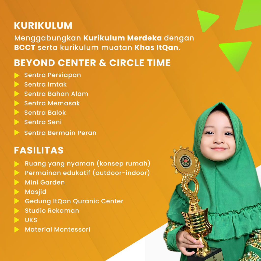 Brosur Preschool itQan 2