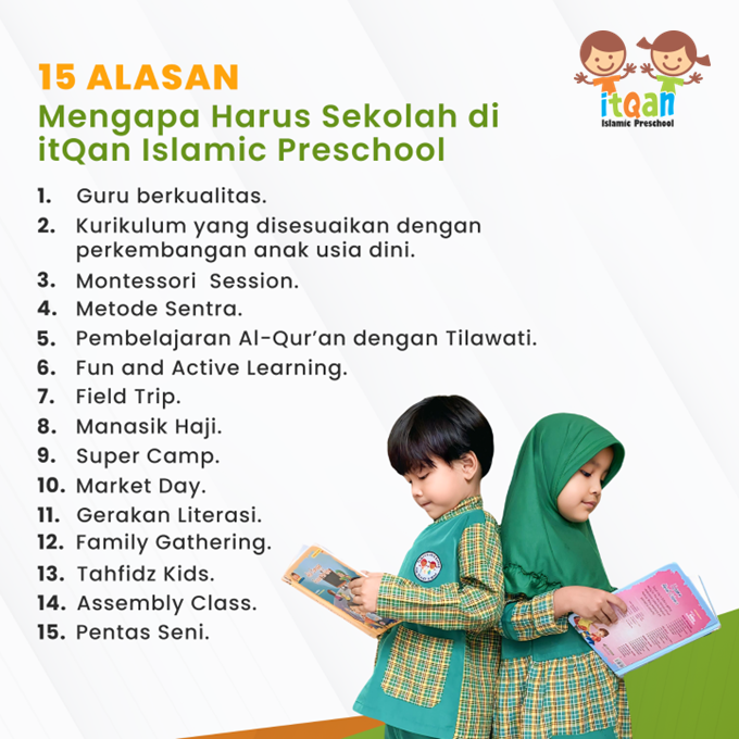 Brosur TK Preschool Itqan