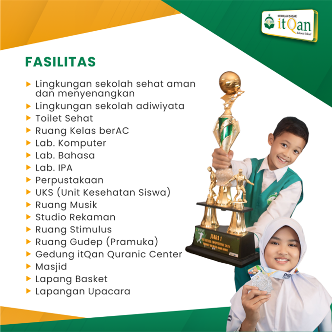 Brosur SD Sekolah Itqan