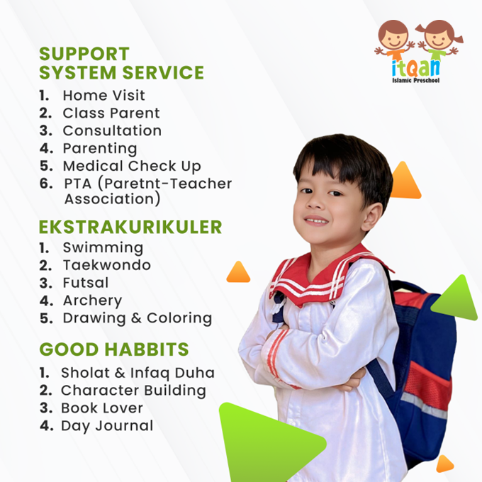Brosur TK Preschool Itqan